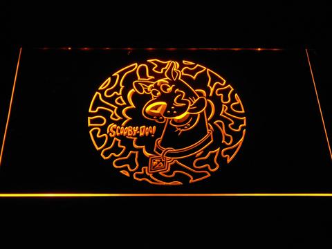 Scooby Doo Circle Pattern LED Neon Sign
